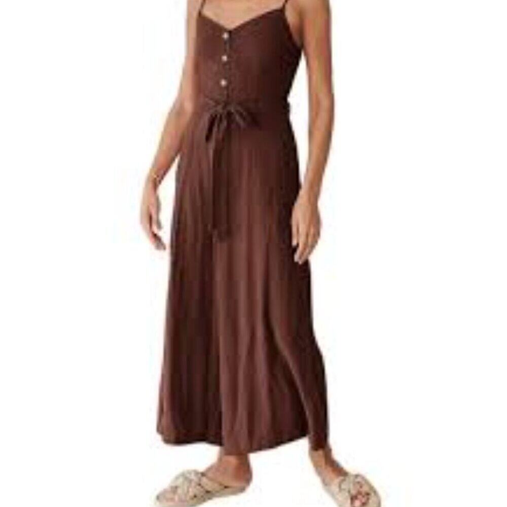 SANCTUARY NEW BROWN JUMPSUIT SIZE XL